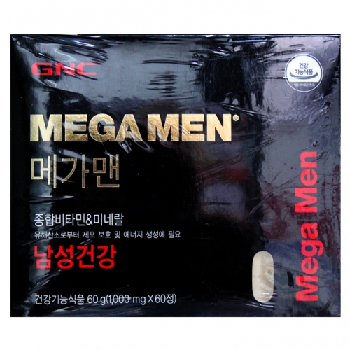 GNC 메가맨 1000mg x 120정(60정 2개입)